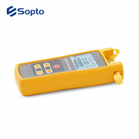 Sopto Hand Held Type Fiber Optic Power Meter for LC SC FC Connector -50~+26dBm Mini Optical Power Meter