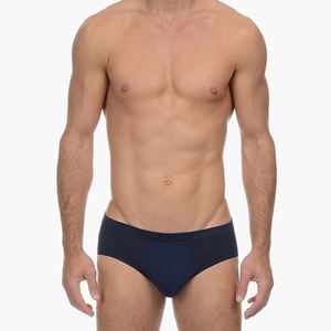 Calzoncillos Bikini de Fibra de Bambú Cómodos para Hombre, Corte Ajustado, Estilo Slip, con Logotipo de Marca, Tallas S-3XL, Colores Arcoíris, <span class=keywords><strong>Ropa</strong></span> Interior - Product Image 3