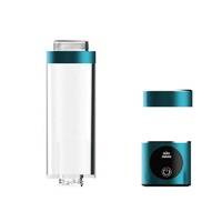 Bouteille d'eau avec système d'électrolyse, rechargeable par usb, 1500mAH, contenant riche en eau