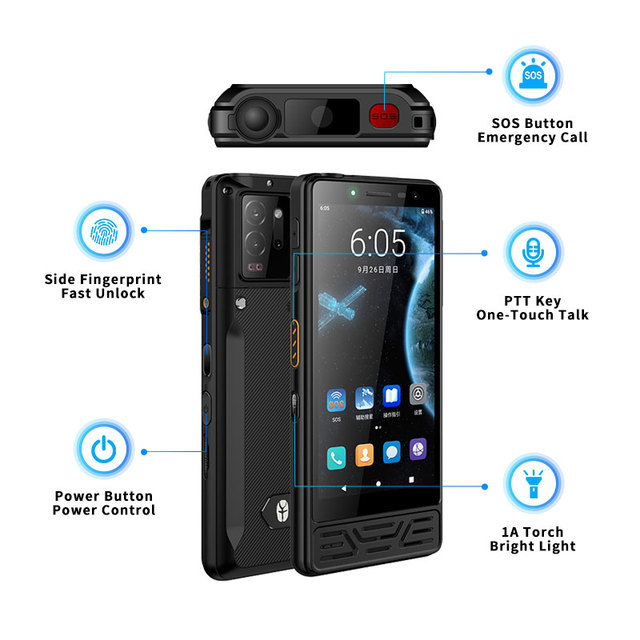 LinYun 5G Flagship Rugged Smartphone Android 14 Dimensity 900 8GB+256GB 108MP IP68 YT9000