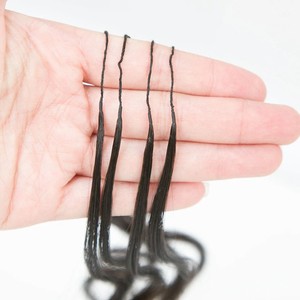 Cheveux humains bouclés <span class=keywords><strong>afro</strong></span> crépus pour crochet, plumes de cheveux pré-bouclées pour crochet, fournisseur dropshipping - Product Image 3