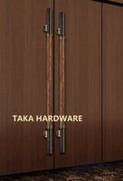 20 ans, l'usine de Foshan vend directement des poignées de porte en cuivre antique décoratives de luxe en laiton or rose pour porte en bois