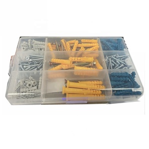 Miễn Phí Collocation Box Set 230 Cái Nhựa Mở Rộng Cắm Tường Cắm Búa Sửa Chữa Vít Nylon Thả Trong Neo - Product Image 1