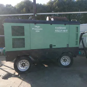 KSZJY-18/17 kaishan compressor móvel trimestre do motor diesel parafuso mineração compressor de ar para a água bem