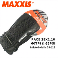 Pneu de vélo de montagne pliable MAXXIS 26/27,5 X 175/195/210 PACE M333, résistant aux crevaisons, pour cross-country