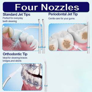 Flosser Dents Électrique Eau Flosser Fil Dentaire Irrigateur Oral Dentaire <span class=keywords><strong>Waterflosser</strong></span> Portable Water Flosser Sans Fil Waterfloss - Product Image 4