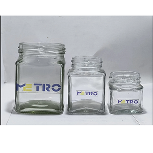 Pot en verre ITC de qualité supérieure de 200 ml, couvercle hermétique, récipient de stockage pour miel, confiture, épices, pour la maison et la cuisine - Product Image 3