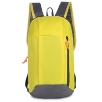 MKW4116 10 pièces Sac à dos léger personnalisé avec logo Sac à dos de sport décontracté portable pour l'extérieur Voyage Randonnée Sacs de 10L