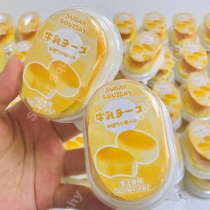 Kawaii <span class=keywords><strong>Mini</strong></span> PU yavaş yükselen PU peynir kek Squishy oyuncak yavaş stres topu kokulu yumuşak Squishy oyuncak çocuklar için - Product Image 3