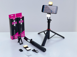 Trépied C12d pour téléphone portable, trépied professionnel pour selfie, trépied pour téléphone pour diffusion en direct - Product Image 5