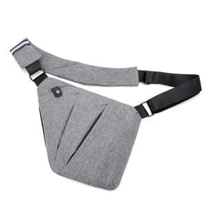 Bolso de pecho de moda Popular 2025, bolso deportivo de marca Tide para hombre, <span class=keywords><strong>bandolera</strong></span> portátil ligera para ocio - Product Image 2