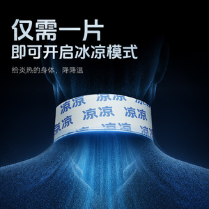 Cooling Patch Large Size 10 Pads Long Lasting Icy Coolness For Outdoor Sports And Daily Use - Product Image 3