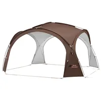 Beishan loup mongol yourte dôme tente une chambre quatre saisons extérieur argent enduit Protection solaire coupe-vent étanche à la pluie grand