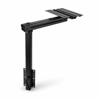 Support mural pliable pour table de camping-car 360° °   Support de table pivotant en aluminium pour caravane, camping-car, bateau