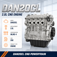 Ensemble moteur bi-carburant essence/gaz CNG Dong'an DAN20CL 2.0L d'origine pour remplacement de camion léger Foton Ollin