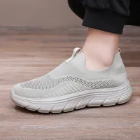 Chaussures de marche pour hommes légères et respirantes, baskets décontractées en maille, chaussures de course tendance, baskets de tennis confortables, baskets de sport pour la gym