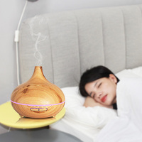 Portable ultrasons électrique parfum chambre refroidisseur d'air Mini brume arôme diffuseur d'huile essentielle voyage aromathérapie humidificateurs US