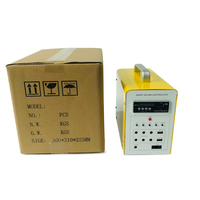 Kit d'éclairage solaire portable série SLK : système hors réseau 80W avec batterie LiFePO4, ampoules LED, charge USB, radio Bluetooth