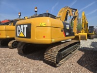 Excavatrices sur chenilles d'occasion 23 tonnes, moteur C6.4, équipées de Caterpillar CAT323DL avec moteurs puissants