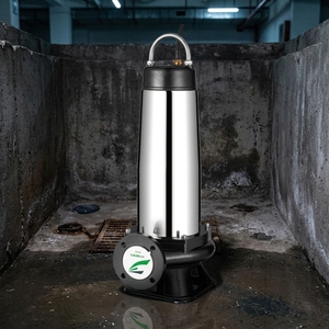 Pompe submersible pour eaux usées en acier inoxydable SUOU WQ-BG, anti-rouille, anti-corrosion, pour le traitement des eaux usées - Product Image 4