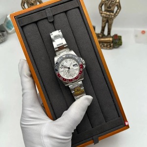 40mm <b>Men</b> Sport Mechanical <b>Watch</b> Stainless Steel Bracelet Black Dial Luminous Male Business <b>Wrist</b> <b>Watch</b> With Gift Box - Product Image 6
