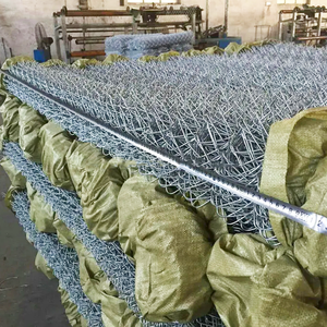 8ft <span class=keywords><strong>6ft</strong></span> elmas örgü siklon tel çit sıcak daldırma galvanizli düz örgü tekniği dokuma ve kesim kaynaklı zincir bağlantı çit rulo - Product Image 4