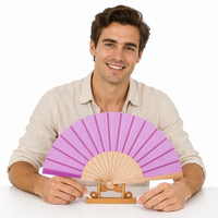 Handfächer Faltbare Holzgeschnitzte Handfächer Chinesischer Fächer Hochzeitsgeschenke und -andenken Personalisierter Handfächer