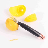 Kingwise Handmatige Citruspers (Citroen, Sinaasappel, Lime) van Plastic, Vaatwasserbestendig, Keukenhulpje