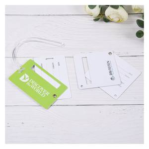 Etiqueta de Equipaje de PVC con Correa de Bucle y Logotipo Personalizado, Etiquetas de Viaje, Etiqueta de Equipaje con Logotipo Personalizado, Etiquetas de Bolsa de PVC Rígido - Product Image 2