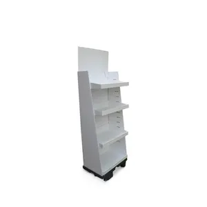 Custom Cardboard Stand Paper Store Bottles Display Racks Accept Customer Size Customized Size Customized Logos Standard Carton