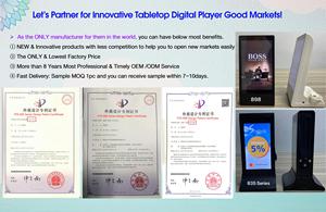 FYD-835S bảng Top bảng Lều talker Trạm điện quảng cáo kỹ thuật số Menu hiển thị quảng cáo khác Thiết bị khách sạn nhà cung cấp - Product Image 6