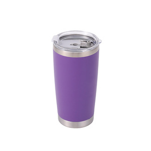 20oz <b>Car</b> Tumbler 304 stainless steel Vacuum Insulated Travel <b>Mug</b> 16 Colors Custom Logo With Splash Proof Lid - Product Image 5
