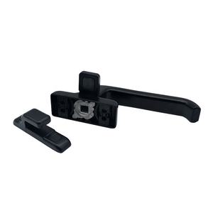 มือจับสีดำแขวนด้านข้างบานเปิดหน้าต่างอะลูมิเนียมแบบเคลือบผงมือจับประตูแบบทันสมัย1ชิ้น/กล่องภายใน QZ13 - Product Image 3