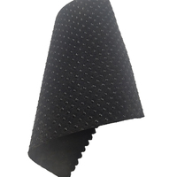 Tissu néoprène antidérapant laminé en nylon et caoutchouc pour semelles de chaussures, tapis pour animaux de compagnie, coussinets industriels