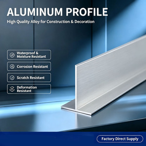 Profilé d'extrusion en aluminium de précision pour salle blanche, profil en T, étanche, pour découpe, capteur optique, MEMS, fabrication avancée, propre - Product Image 1