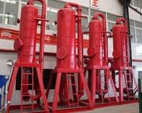 Séparateur de gaz liquide H2S / Séparateur de gaz de boue, équipement efficace de haute qualité, garantie 1 an pour les champs pétrolifères
