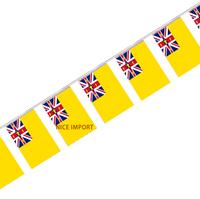 Guirlande de drapeaux nigériens, mini-drapeaux, bannière de décoration pour l'école, les fêtes, la salle de classe, les événements sportifs