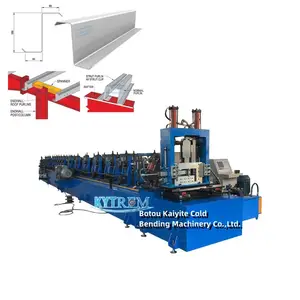 Hoge Snelheid C/Z Gording Rolvormmachine Hogesnelheidsframe Cad Ondersteund C Kanaal Stalen Rolvormmachine