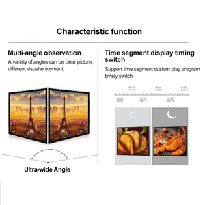 Formato personalizzato rotondo quadrato Lcd Smart Advertising schermo Hd 4K annunci lettore multimediale montaggio a parete appesa Digital Signage e display - Product Image 6