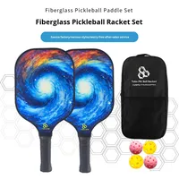 Ensemble de raquettes de pickleball professionnelles pour débutants, raquette d'entraînement durable pour les sports