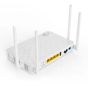 ราคาโรงงานถูกสาย LAN AC เราเตอร์1200 dualband ONT xpon Dual Band FTTH banda dupra GPON ononu 2.4G/5G Wi-Fi