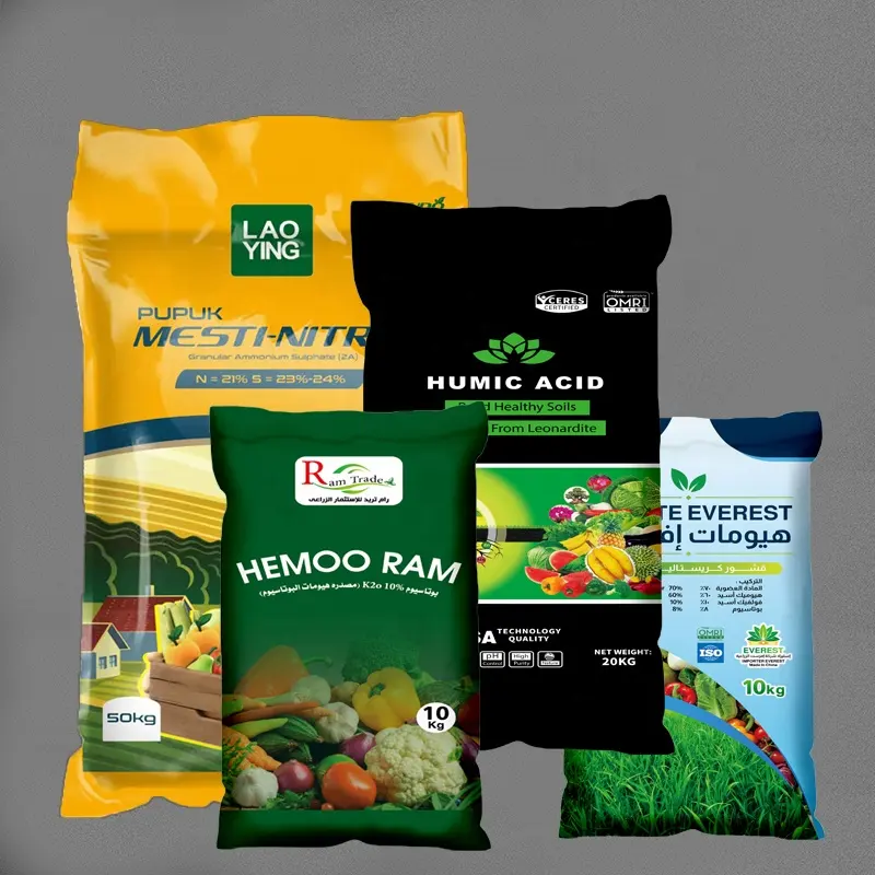 Custom Designed 50kg PP Woven Packaging Bags for Fruit and Vegetables Gravure Printing for Agriculture Use