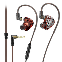 Écouteurs intra-auriculaires filaires HiFi LM1, 1DD+1EST, écouteurs hybrides électrostatiques dynamiques IEM