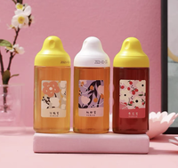 Bouteille de miel transparente et scellée pour animaux de compagnie, sucette créative, malose, loquat, poire, 360ml