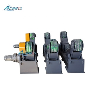 Rodillos Giratorios de Soldadura Automáticos Autoajustables, Cilindro Circular, Carga Rotatoria de 5T 10T, Rotador de Soldadura Personalizado con Rodillo de PU - Product Image 2