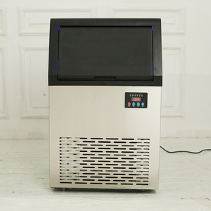 Máquina de Hielo en Escamas y Cubos Pequeños de 40-70 kg, Máquina Comercial de Bloques de Hielo, la Mejor Máquina de Hielo de Sobremesa con Filtro, 110-240 V, Gran Venta - Product Image 4
