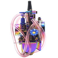 Carburateur Moto Coloré Arc-En-2T 4T Repose Universel Pièces Racing pour 50 100 150 200 250cc DirtBike,21-34mm
