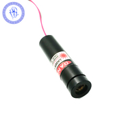 Focalisable Point Rouge Ligne Croix 24V 650nm Laser 5mW Module