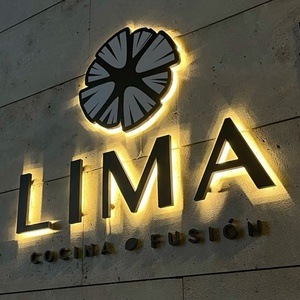 Shop Store Personalized 3D Outdoor Signboard Logo Signage Metal Acrylic <b>Sign</b> 3d Backlit <b>Light</b> <b>Sign</b> Led <b>Sign</b> - Product Image 6