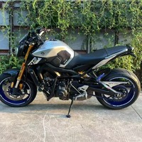 Moto Yamaha MT-09, machine lourde, moto de rue, course sur route, R1 R6 Kawasaki Horizon, voiture de sport, vitesse maximale de 160 km/h